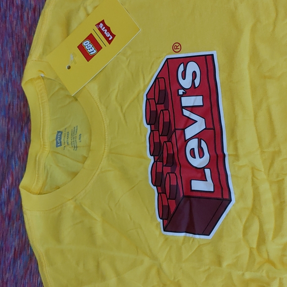 LEGO x Levi's collaboration tee w/colab bandana...FIRE! both included and NWT - Picture 2 of 9
